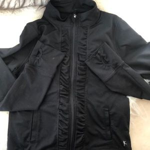 athletic zip up